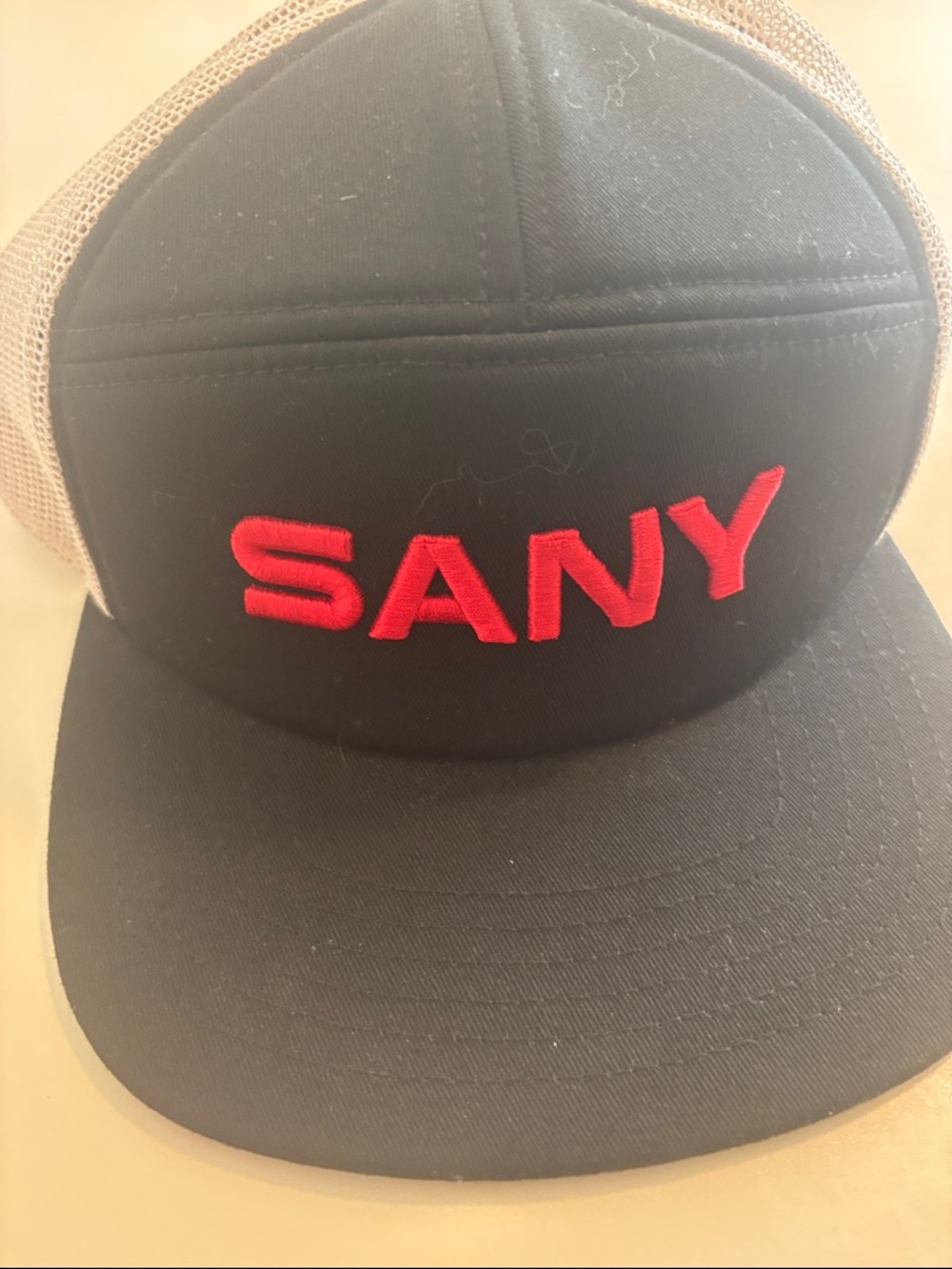 SANY Black & Red Trucker Hat
